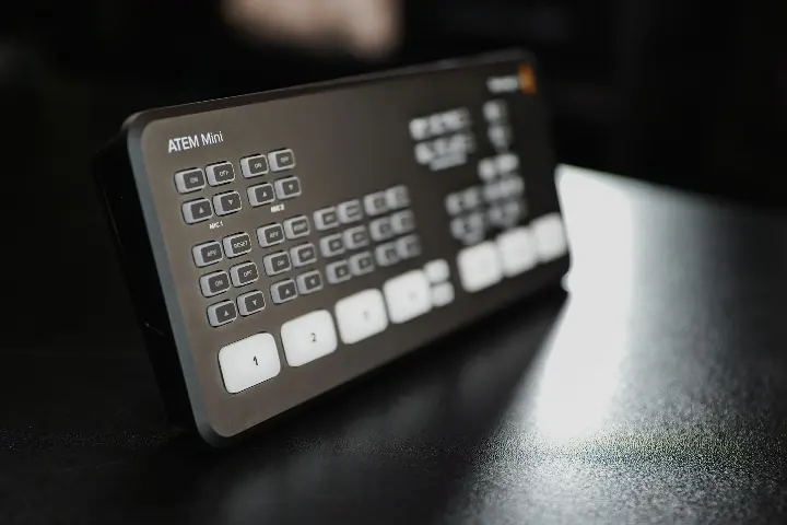 black and white remote control