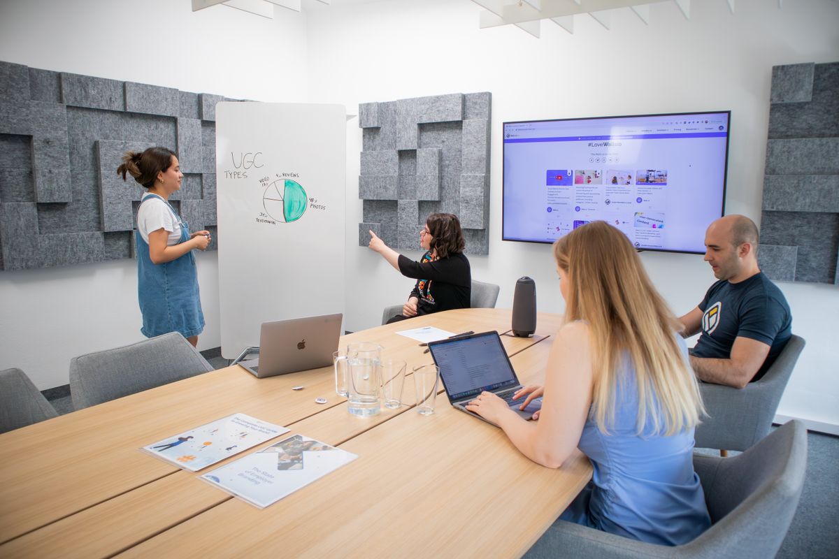 atelier, bureau, collaboration de bureau